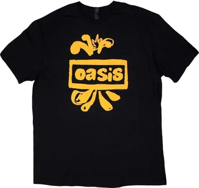 Produktbild von Oasis Drawn Logo Black S T-Shirt