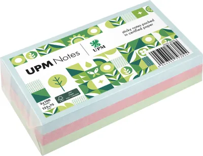 Produktbild von UPM Notes Haftnotiz Pastell - Bürokleinmaterial