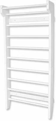 Imagen del producto de Pared de barras, pared de escalada, pared de gimnasia, estructura de escalada, equipo de gimnasia. Hasta 10 barras, capacidad máxima de 120 kg