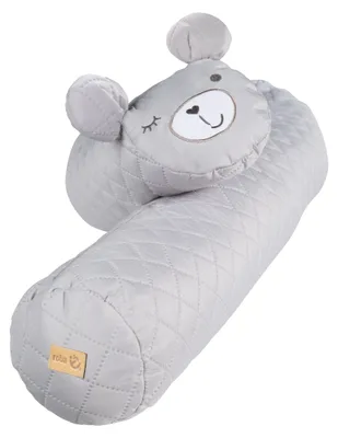 Obrázek produktu pro roba 'roba Style', dětská postel s medvědím obličejem 'Sammy', šedá, 170 cm