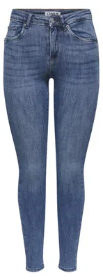 Productafbeelding van ONLY Onlpower, mid-waist, push-up broek, denim