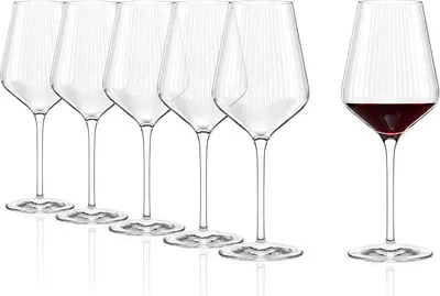 Productafbeelding van Symphony rode wijnglas, wijnglas voor rode wijn, 570 ml, set van 6