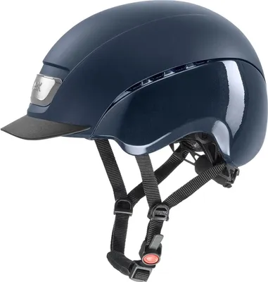 Produktbild von Uvex Reithelm elexxion pro, blau-matt / glänzend, Größe:M/L