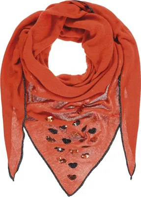 Produktbild von Passigatti Schal gestrickt mit Paillettenstickerei, Gr. ONESIZE