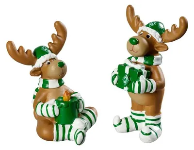 Produktbild von SV Werder Bremen Weihnachts-Elche 2er-Set