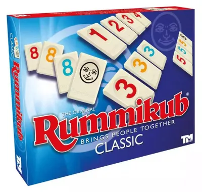 Produktbild von TM Toys Rummikub KLASSISCHES FAMILIENLOGIKSPIEL