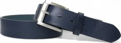 Produktbild von FRONHOFER Best Patina® hochwertiger 4 cm Ledergürtel Edelstahlschnalle matt silber
