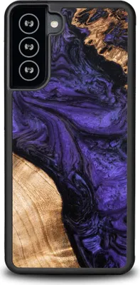 Produktbild von Bewood Unique Hülle für Samsung Galaxy S21 - Violett