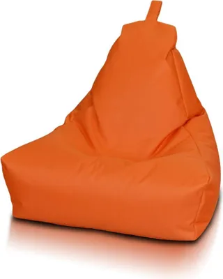 Produktbild von Ecopuf, Keiko Sitzsack, Pouf Sessel Outdoor, Bean Bag, Orange Nc9, Mittelgroß