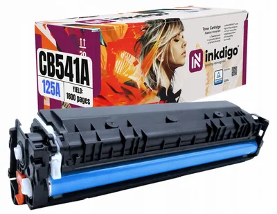Produktbild von Inkdigo Toner CB541A für HP Color LaserJet CM1312CB MFP, CM1312CI MFP, CM1312EB MFP, CM1312EI MFP – Cyan, 1800 Seiten,, KI-generiertes Bild