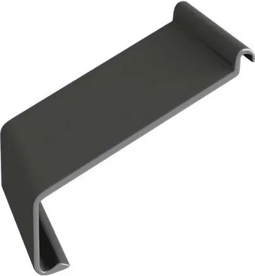 Zdjęcie produktu dla Renoplast Profil okapowy aluminiowy K100, Do posadzki klejonej na tarasy i balkony, Łącznik profili, Grafit