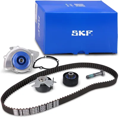 Produktbild von SKF Wasserpumpe und Zahnriemensatz mit Dichtungen VKMC 03205 Höhe 171 mm Länge 2