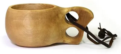 Immagine prodotto di Bicchiere in legno robusto, fatto a mano, per esterni