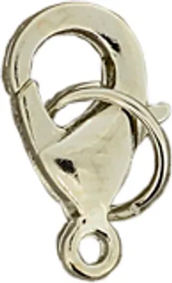 Produktbild von Karabiner mit Spaltring platinfb, 12 mm