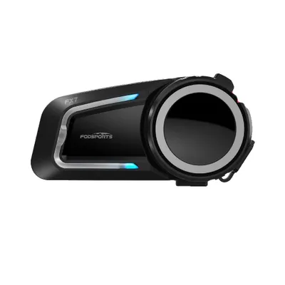 Obrázok produktu pre Interkom Bluetooth pre motocykle, kapacita 10 jazdcov, dosah 2000 m, vysoký stereo zvuk,