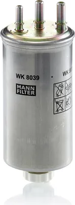 Immagine prodotto di Filtro carburante MANN-FILTER WK 8039