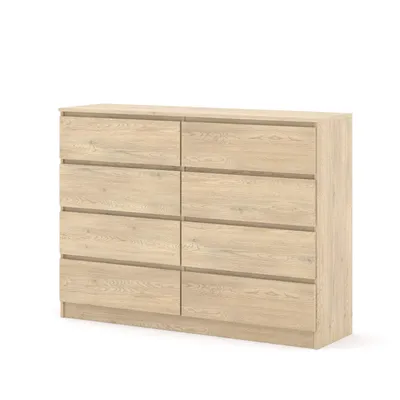 Image de Commode MAJA S8 140 cm CREMONA CHÊNE Sideboard Highboard