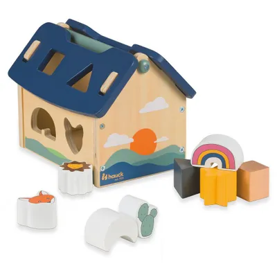Produktbild von Hauck Holz Steck- und Motorik-Spiel - Haus