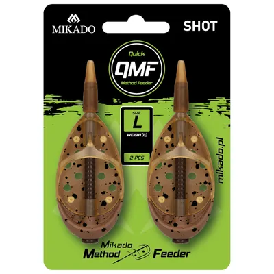 Obrázok produktu pre Metóda Mikado Feeder Shot Basket Q.m.f. Systém L - 2x50g