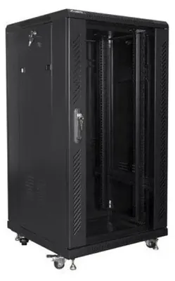 Produktbild von Lanberg Stehender 19 -Rackschrank 22U 600X600 Schwarz