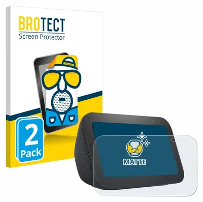 Produktbild von 2x BROTECT Schutzfolie für Amazon Echo Show 5 (3. Gen.) Displayschutz Displayschutzfolie Folie Matt Entspiegelungsfolie