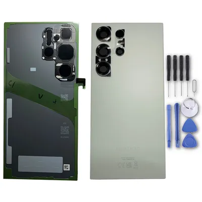 Produktbild von Akkudeckel Back Cover Akku Fach Deckel für Samsung Galaxy S24 Ultra GH82-33349E Titanium Green Ersatzteil