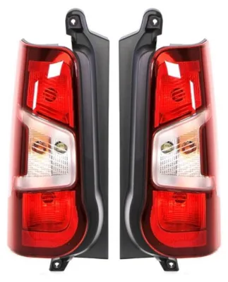 Image de Kit complet de feux arrière gauche et droit pour Peugeot Partner, Citroën Berlingo, Opel Combo, Toyota Proace