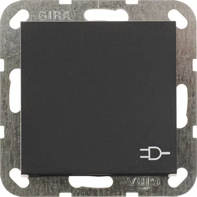 Produktbild von GIRA System 55, Schuko, Anthrazit, 29 mm