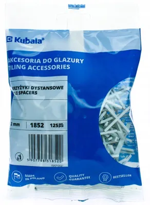 Immagine prodotto di Distanziatore in plastica, 2 mm, 125 pezzi