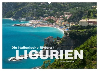 Produktbild von Die Italienische Riviera - Ligurien (Wandkalender 2027 DIN A2 quer), CALVENDO Monatskalender