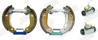 Produktbild von JURID KIT EVO Bremsensatz Trommelbremse Hinten für RENAULT TWINGO I (C06) 381165J