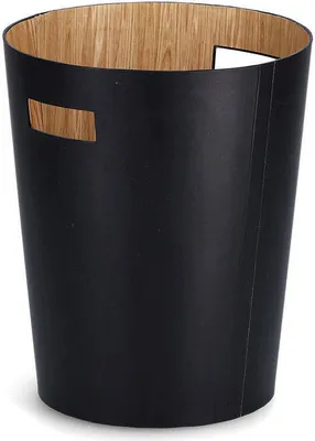 Obrázek produktu pro Kancelářský odpadkový koš, černý