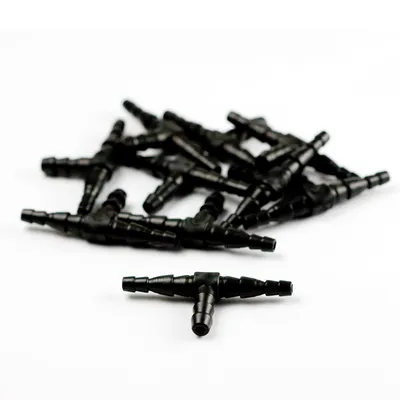 Produktbild von Benzinschlauchverbinder T-Stück 5mm schwarz