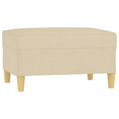 Immagine prodotto di Poggiapiedi Crema 70x55x41 cm in Tessuto