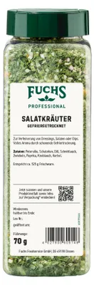 Produktbild von Fuchs Professional Salatkräuter gefriergetrocknete Kräuter 70g