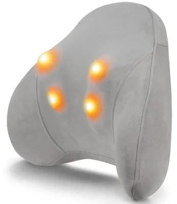 Image de Coussin de massage Shiatsu, avec fonction de chaleur, pour le cou et le dos, idéal pour une utilisation à domicile