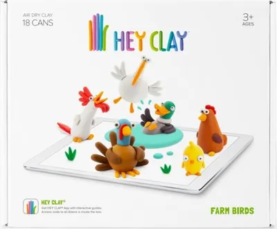 Obrázok produktu pre TM Toys HEY CLAY Farm Birds