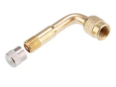 Image de Extension de la valve automobile Schrader, coudée à 90
