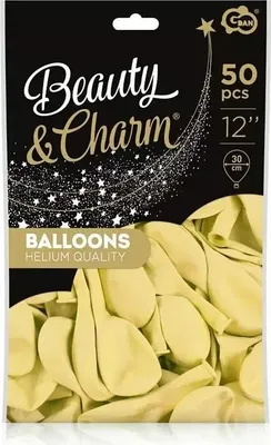Zdjęcie produktu dla Balony Beauty&Charm makaronowe 30cm 50szt