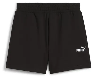 Productafbeelding van Puma Ess Small N1 Logo 4" lichtgewicht sportshorts, zwart, dames, maat M, zwart