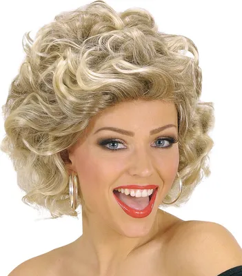 Produktbild von Olivia Grease 50er Jahre Perücke blond für Damen