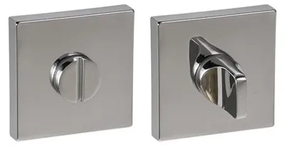 Produktbild von GAMET PLT26-WCK-G4-I WC-Rosette, quadratisch, poliert, Chrom