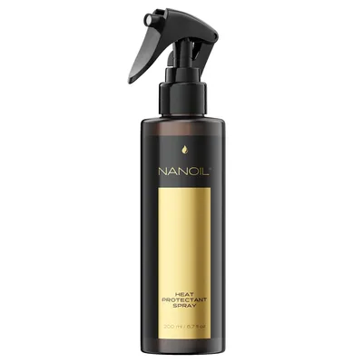 Image de Soin Thermo-Protecteur à Vaporiser Nanoil 200ml - Spray capillaire thermo-protecteur