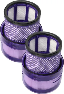 Produktbild von vhbw 2x Staubsaugerfilter Ersatz für Dyson 965241-01 für Staubsauger - HEPA-Filter Lila