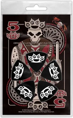Produktbild von Five Finger Death Punch Plektren-Set  Knuckle Crown multicolor Standard