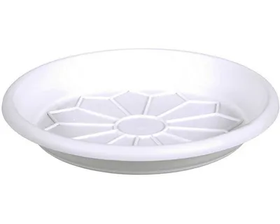 Obrázok produktu pre Miska pod kvetináč Naxos biela Ø 30 cm