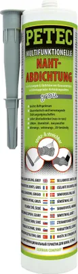 Obrázok produktu pre Multifunkčný tmel na švy / (sivý) 1x 310ml - PETEC