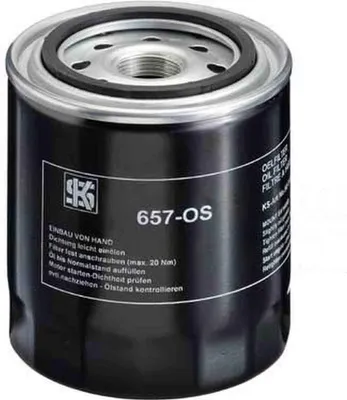 Imagen del producto de Filtro de aceite, tipo roscado, de 115 mm, marca KOLBENSCHMIDT, compatible con, entre otros, vehículos SCANIA 4
