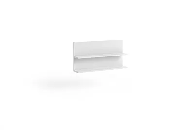Produktbild von Wandregal FINO 80 cm, Hängeregal für Wohnzimmer, Schlafzimmer, Esszimmer und Büro, Modernes Regal für Dekoration und Bücher, Wandboard, Weiß