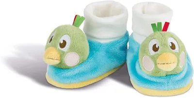 Produktbild von NICI 43944 - Fritz der Spatz - Babyschuhe mit Rassel